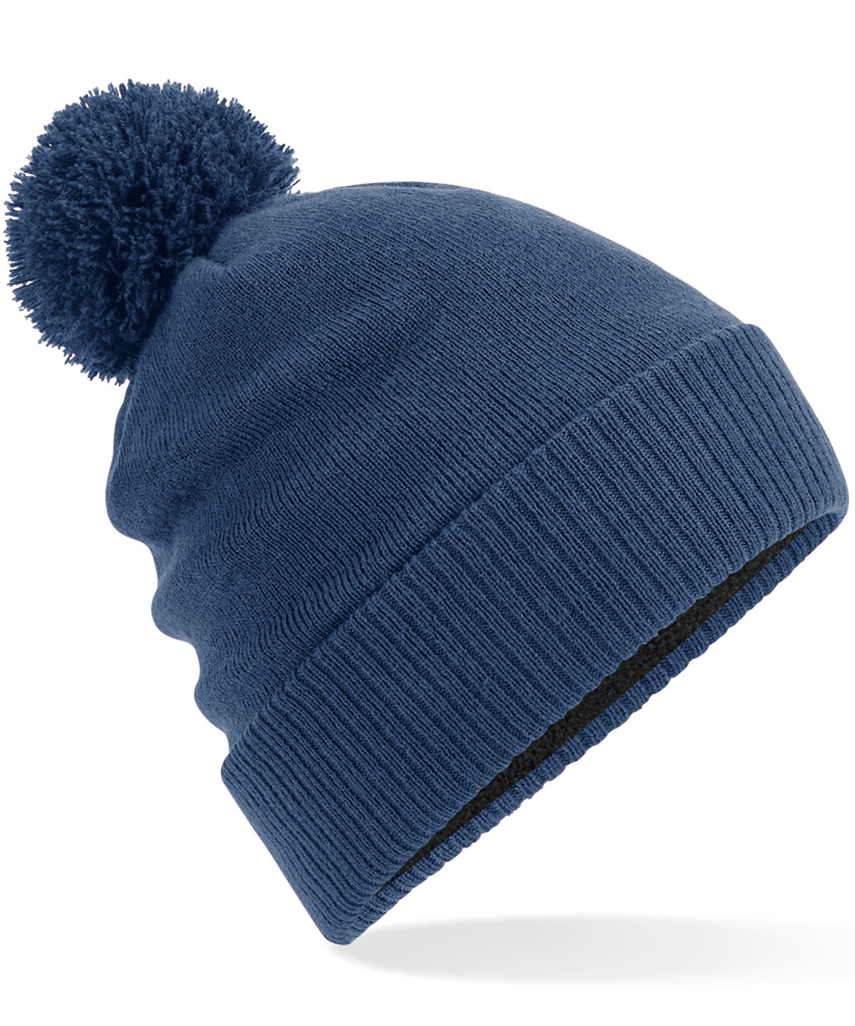 Personalised Hats - Mid Blue Beechfield Water-repellent thermal Snowstar® beanie
