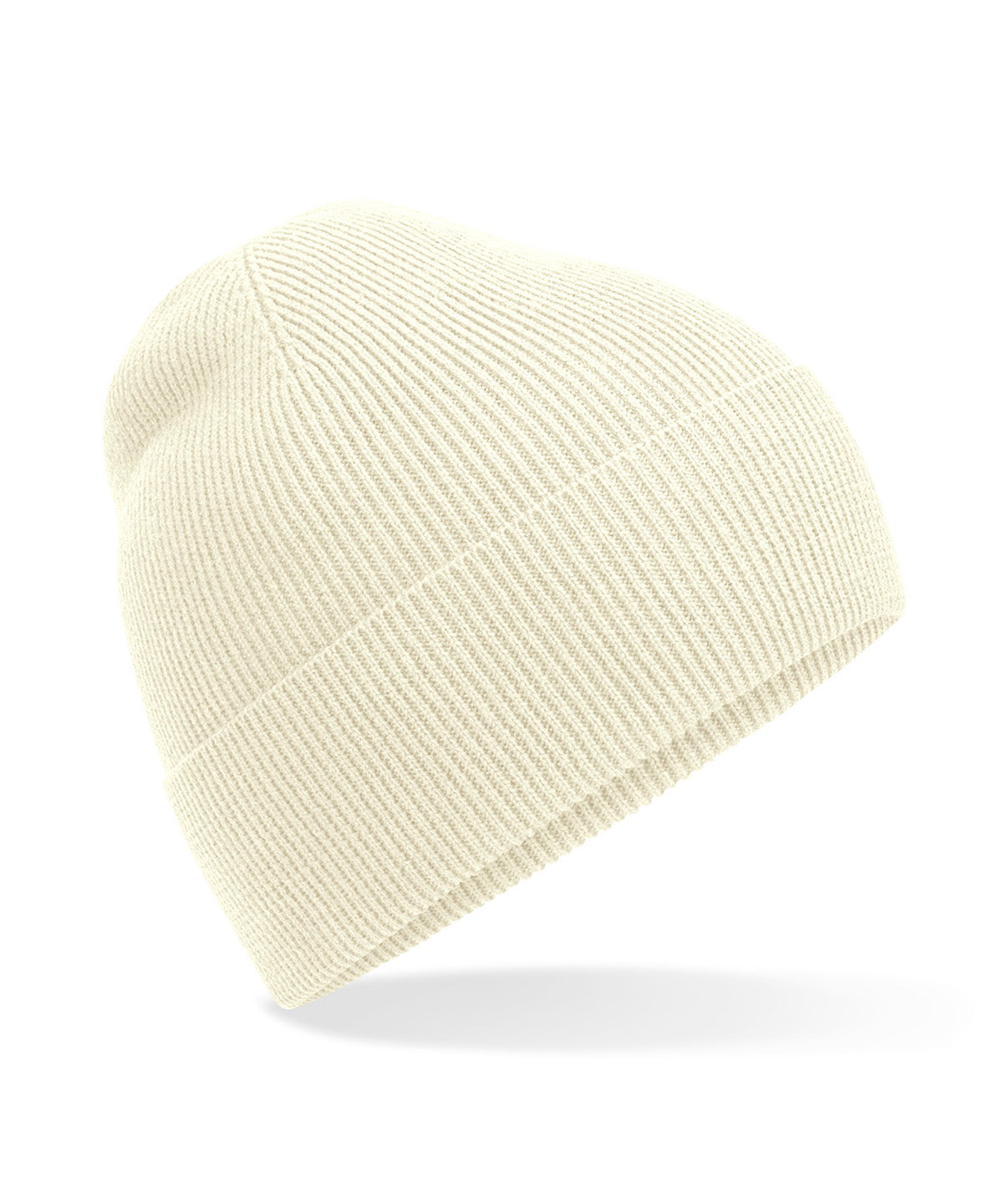 Personalised Hats - Black Beechfield Organic cotton fine knit beanie