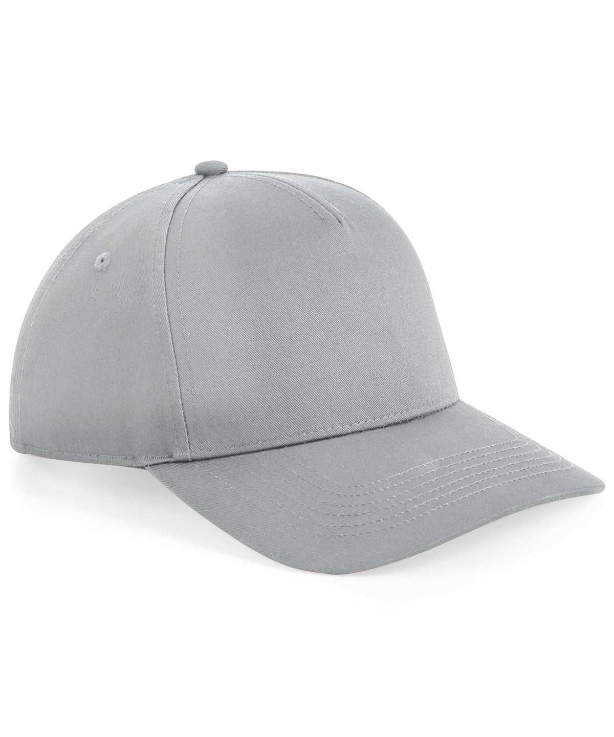 Personalised Caps - Light Grey Beechfield Urbanwear 5-panel snapback