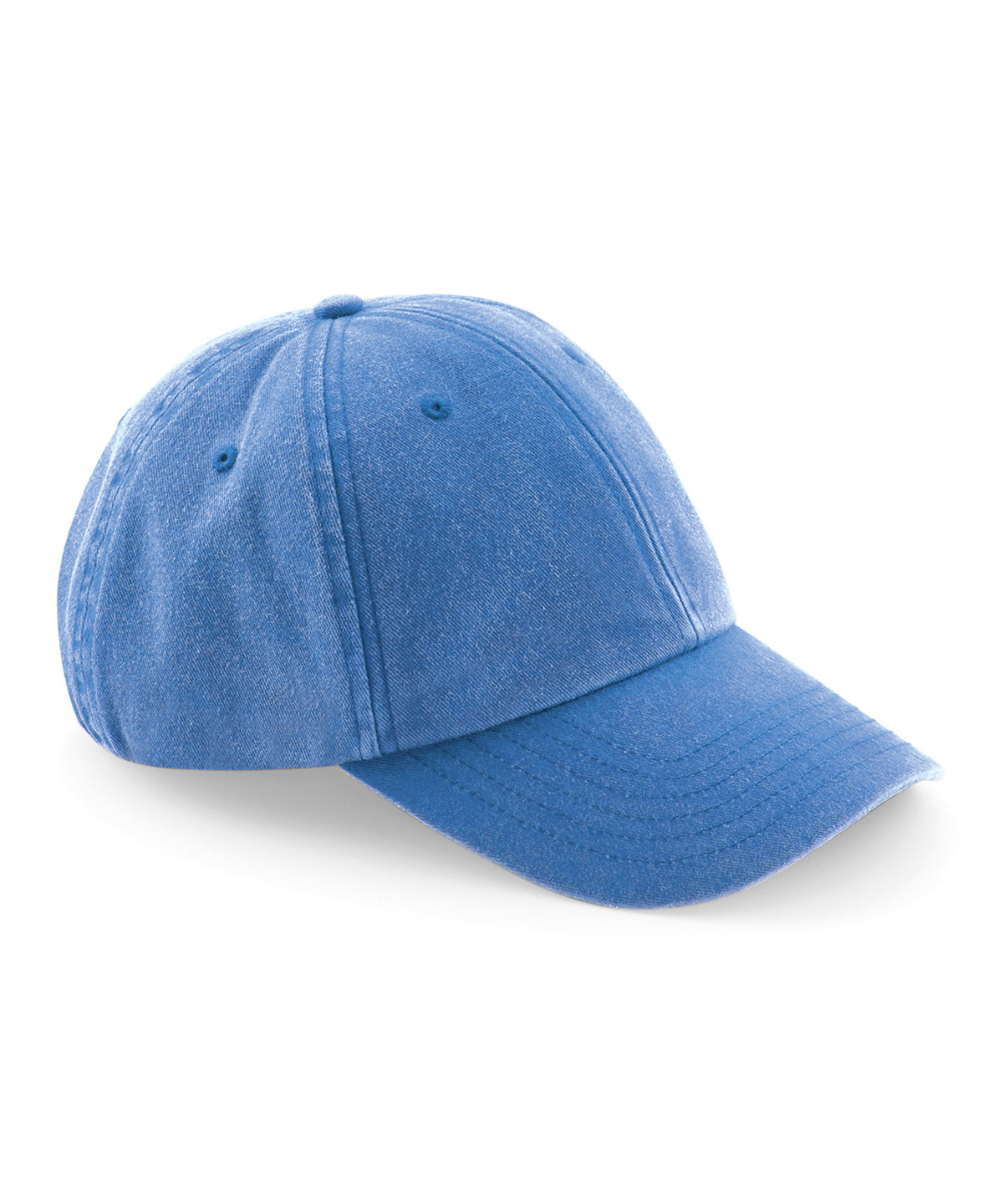 Personalised Caps - Light Blue Beechfield Low-profile vintage cap
