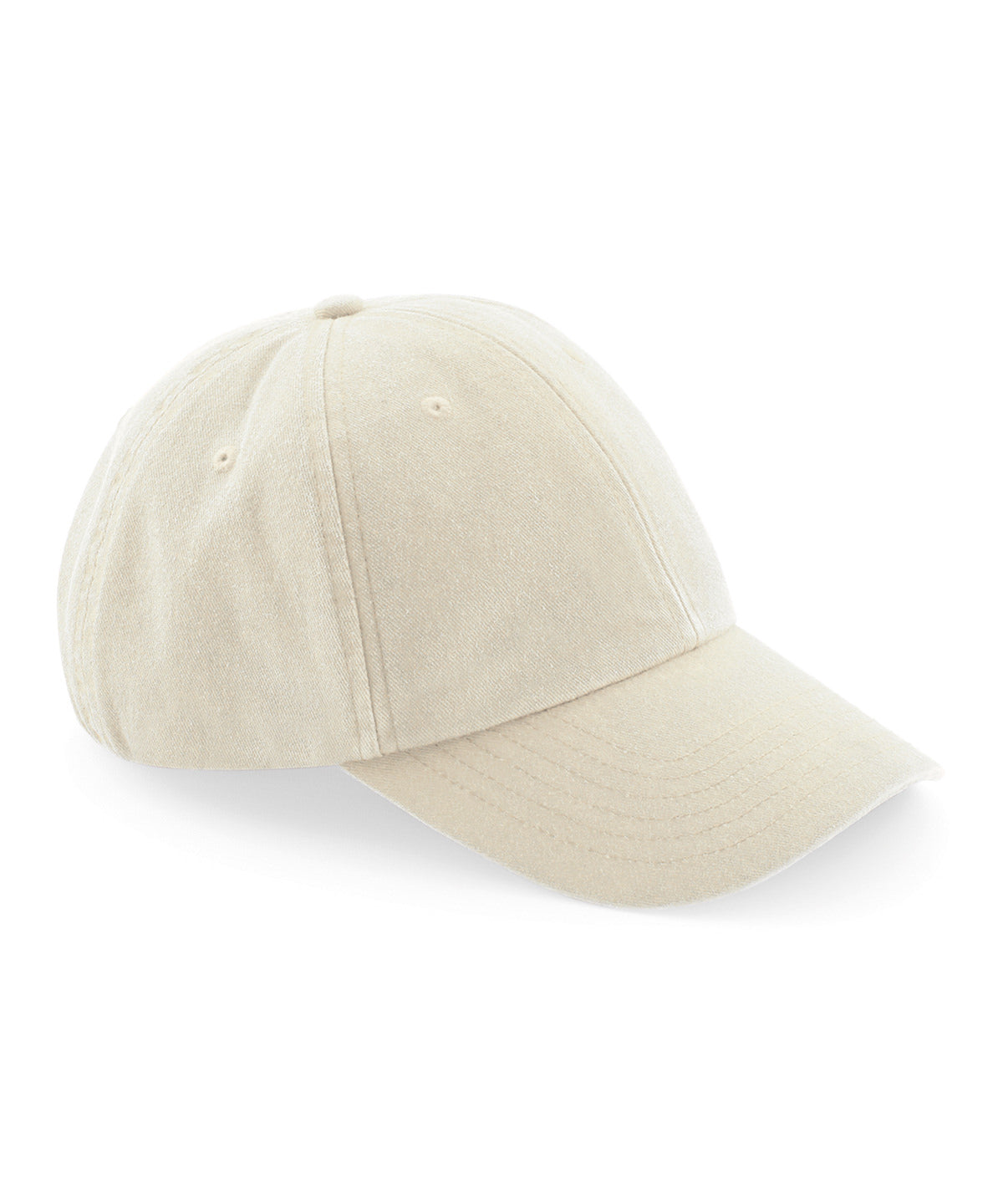 Personalised Caps - Natural Beechfield Low-profile vintage cap