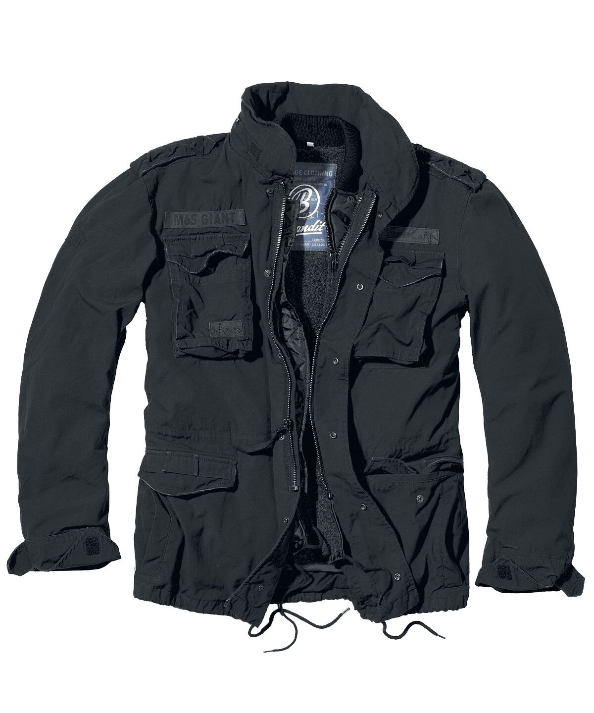 Personalised Jackets - Black Build Your Brandit M65 Giant jacket