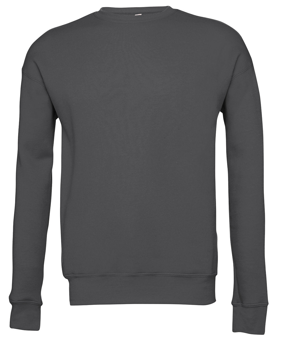 Personalised Sweatshirts - Mid Green Bella Canvas Unisex drop shoulder fleece