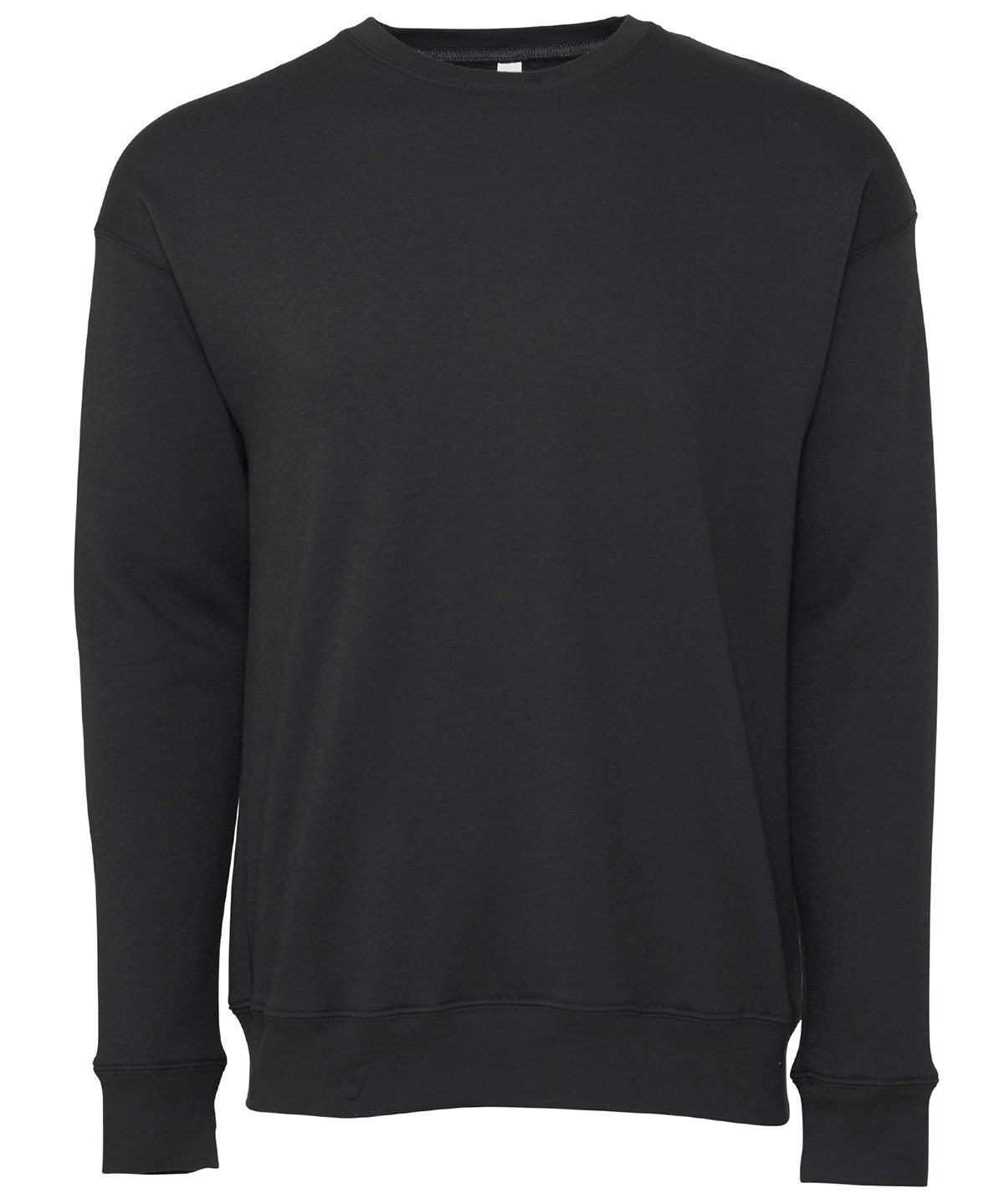 Personalised Sweatshirts - Heather Grey Bella Canvas Unisex drop shoulder fleece