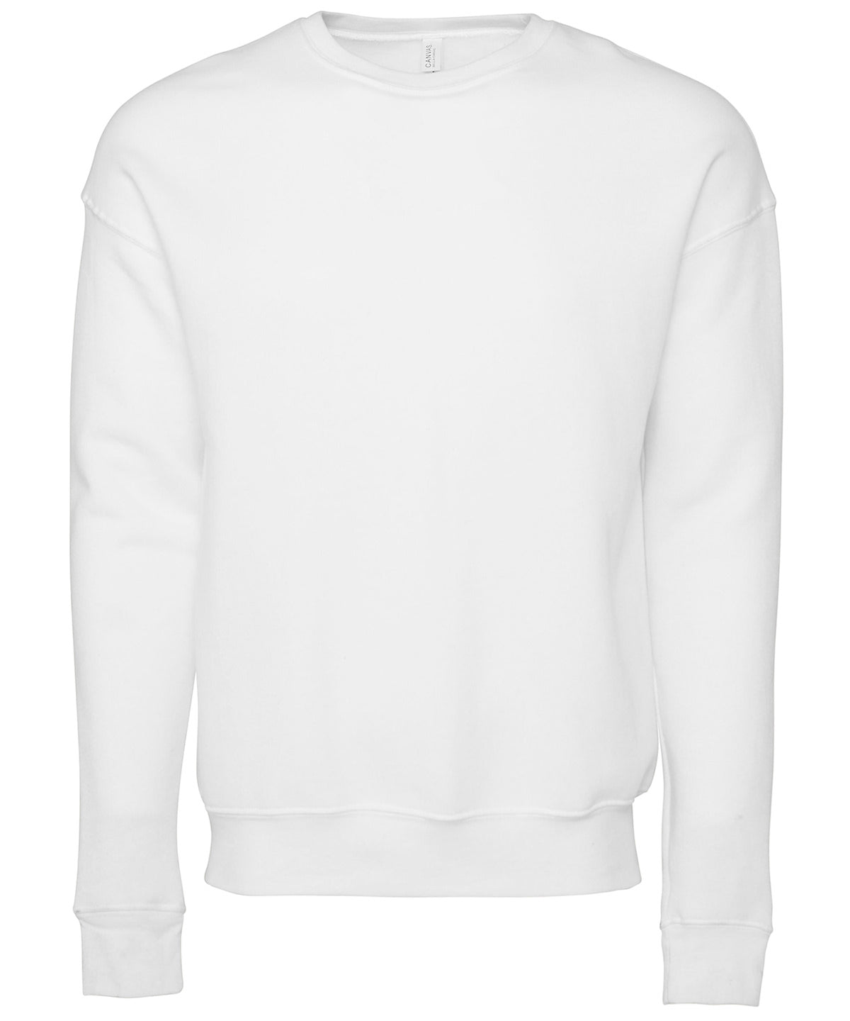 Personalised Sweatshirts - Heather Grey Bella Canvas Unisex drop shoulder fleece