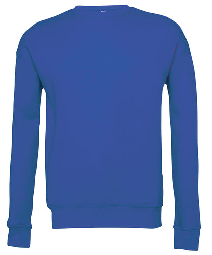 Personalised Sweatshirts - Mid Orange Bella Canvas Unisex drop shoulder fleece