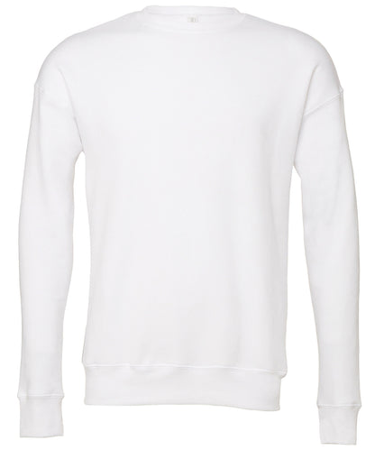Personalised Sweatshirts - Mid Orange Bella Canvas Unisex drop shoulder fleece