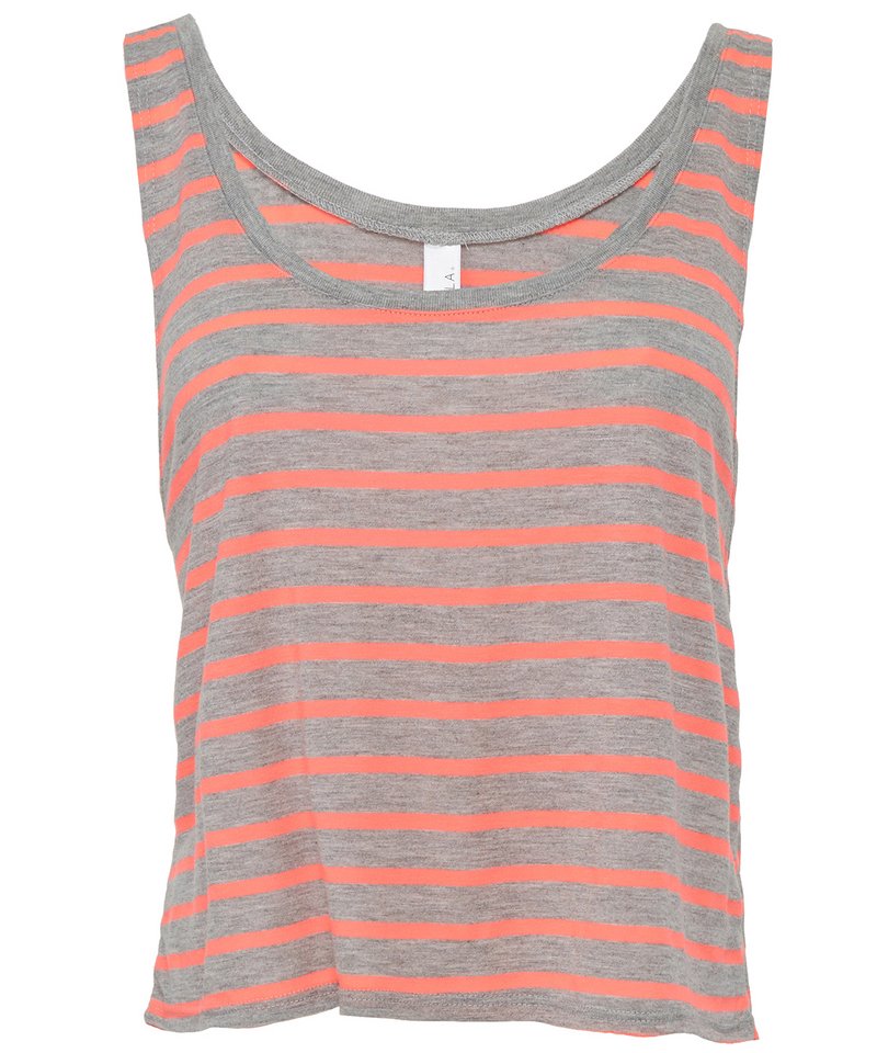 Personalised Vests - Bella Canvas Flowy boxy tank top