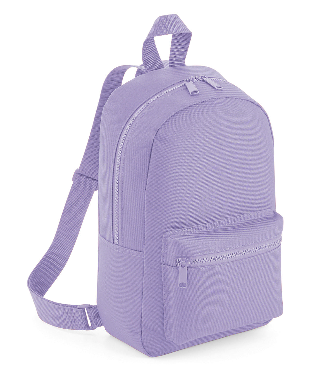 Personalised Bags - Light Purple Bagbase Mini essential fashion backpack