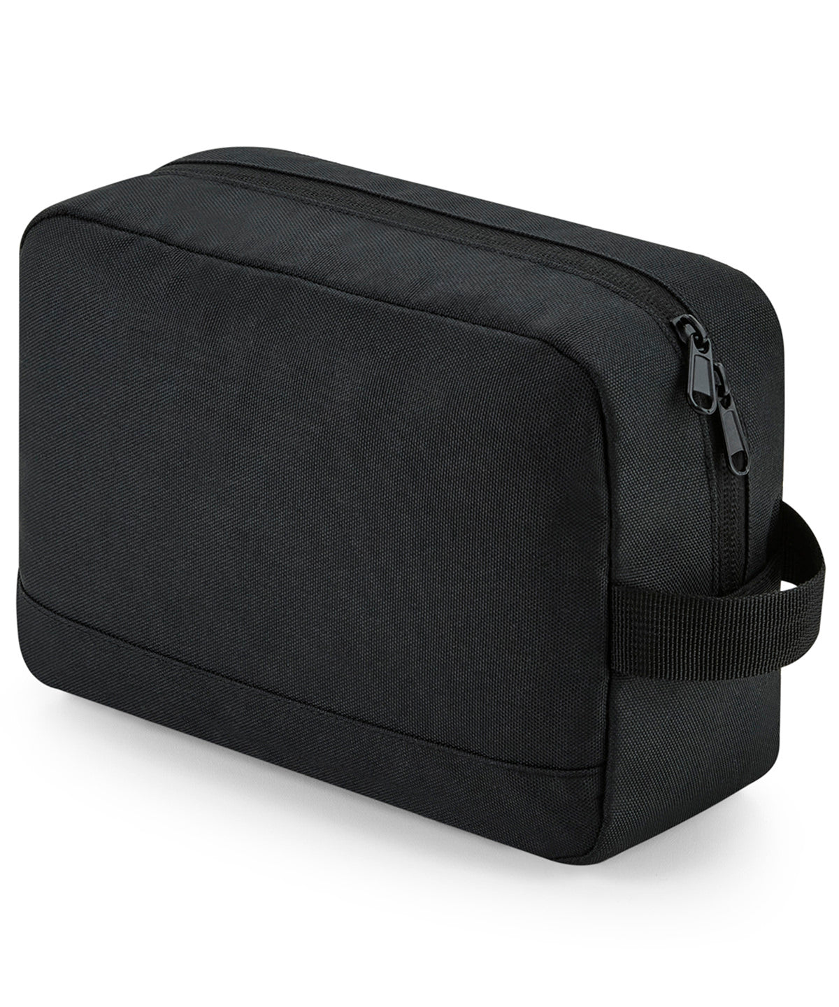 Personalised Bags - Black Bagbase Recycled essentials wash bag