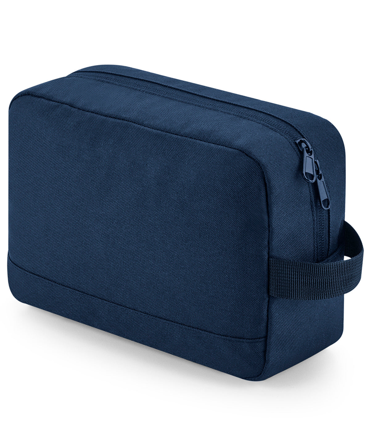 Personalised Bags - Navy Bagbase Recycled essentials wash bag