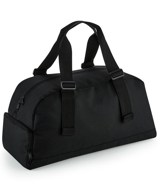 Personalised Bags - Black Bagbase Recycled essentials holdall