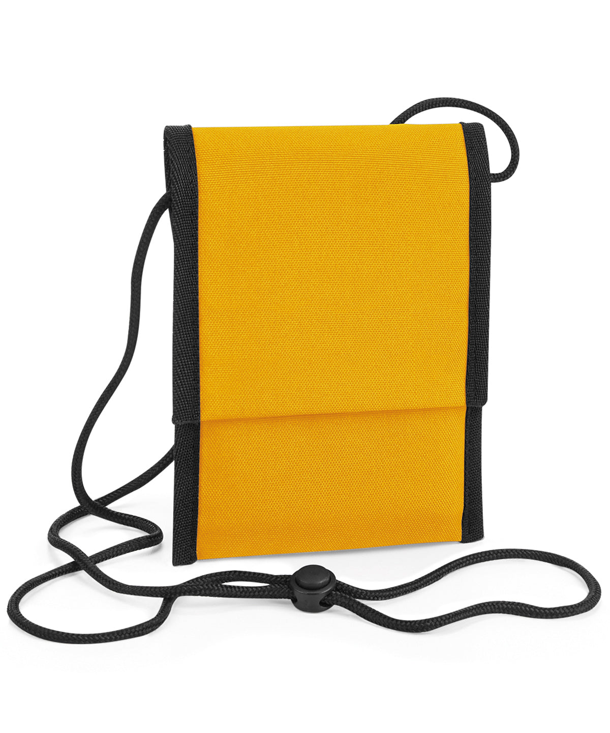 Personalised Bags - Mustard Bagbase Recycled cross body pouch
