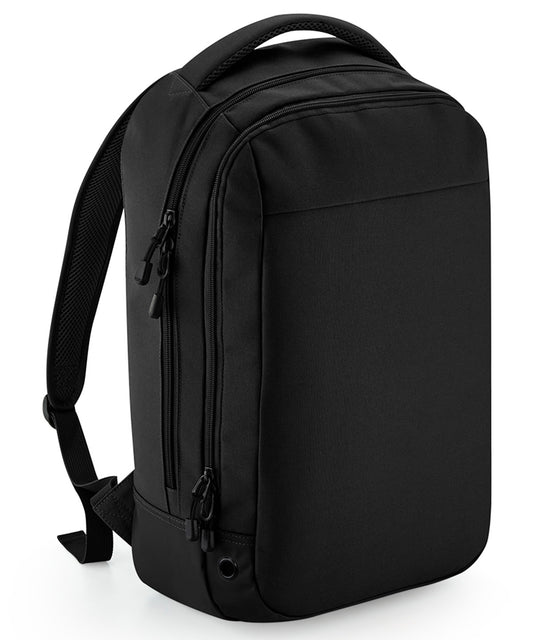 Personalised Bags - Black Bagbase Athleisure sports backpack