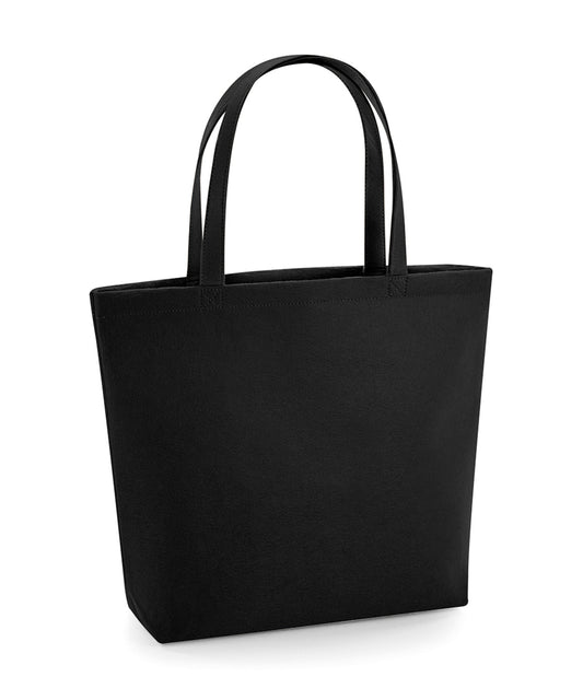 Personalised Bags - Black Bagbase Felt shopper