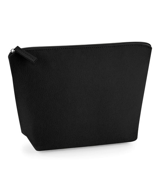 Personalised Bags - Black Bagbase Felt accessory bag