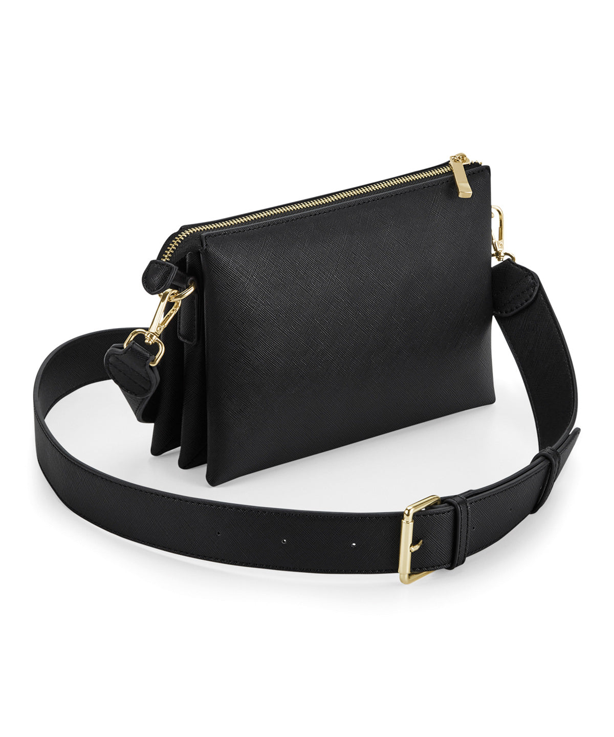 Personalised Bags - Black Bagbase Boutique soft cross-body bag