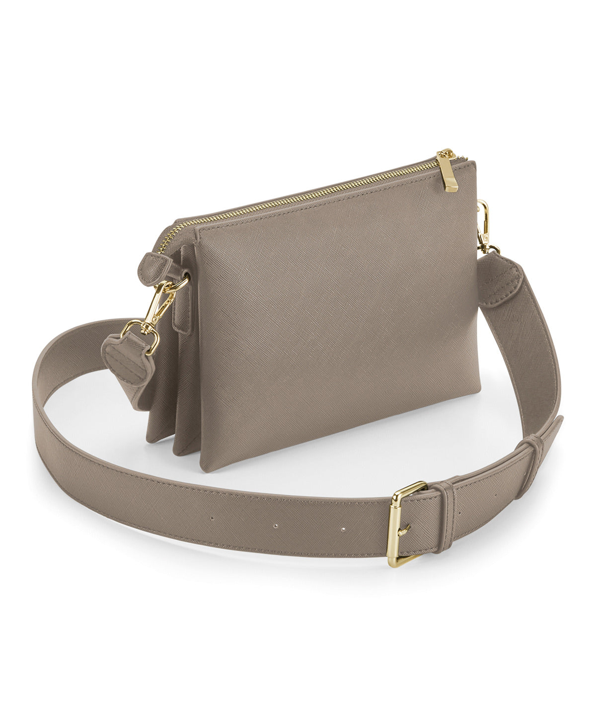 Personalised Bags - Tan Bagbase Boutique soft cross-body bag