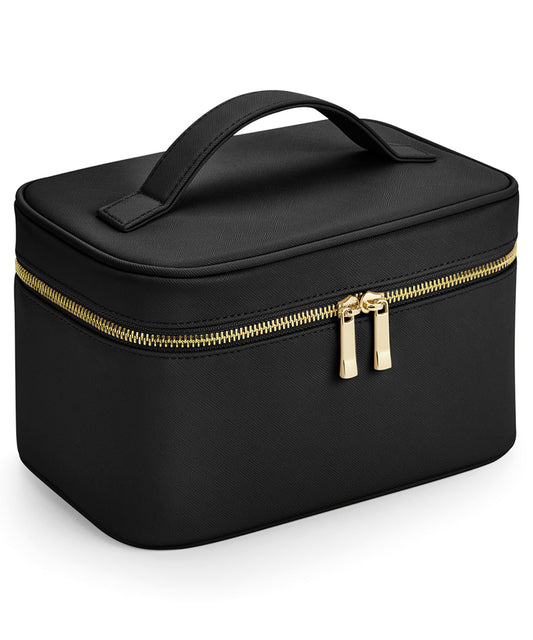 Personalised Bags - Black Bagbase Boutique vanity case