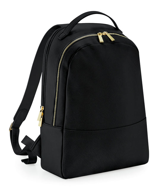 Personalised Bags - Black Bagbase Boutique backpack