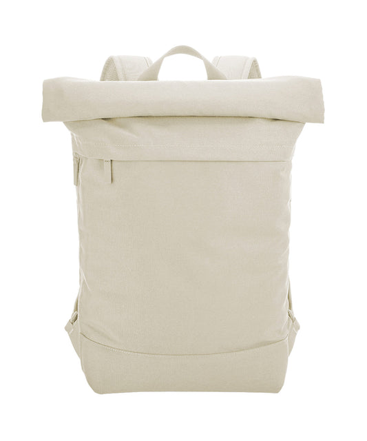 Personalised Bags - Bagbase Simplicity roll-top backpack