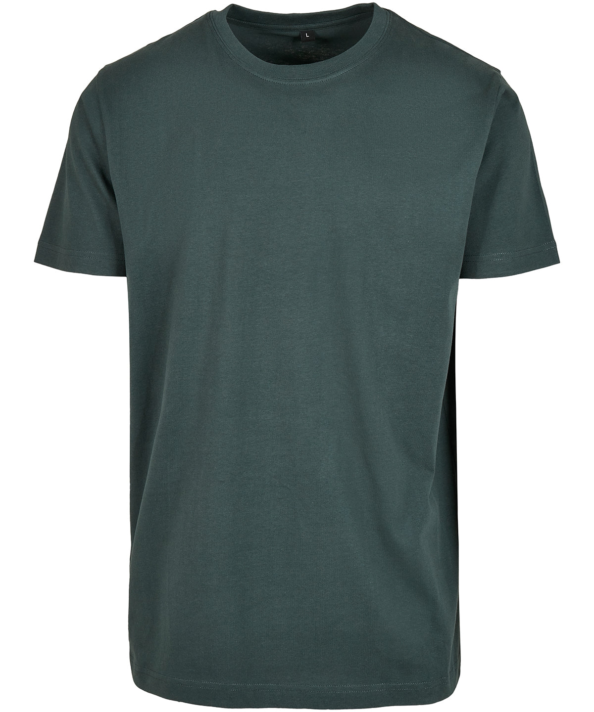 Personalised T-Shirts - Dark Brown Build Your Brand T-shirt round-neck
