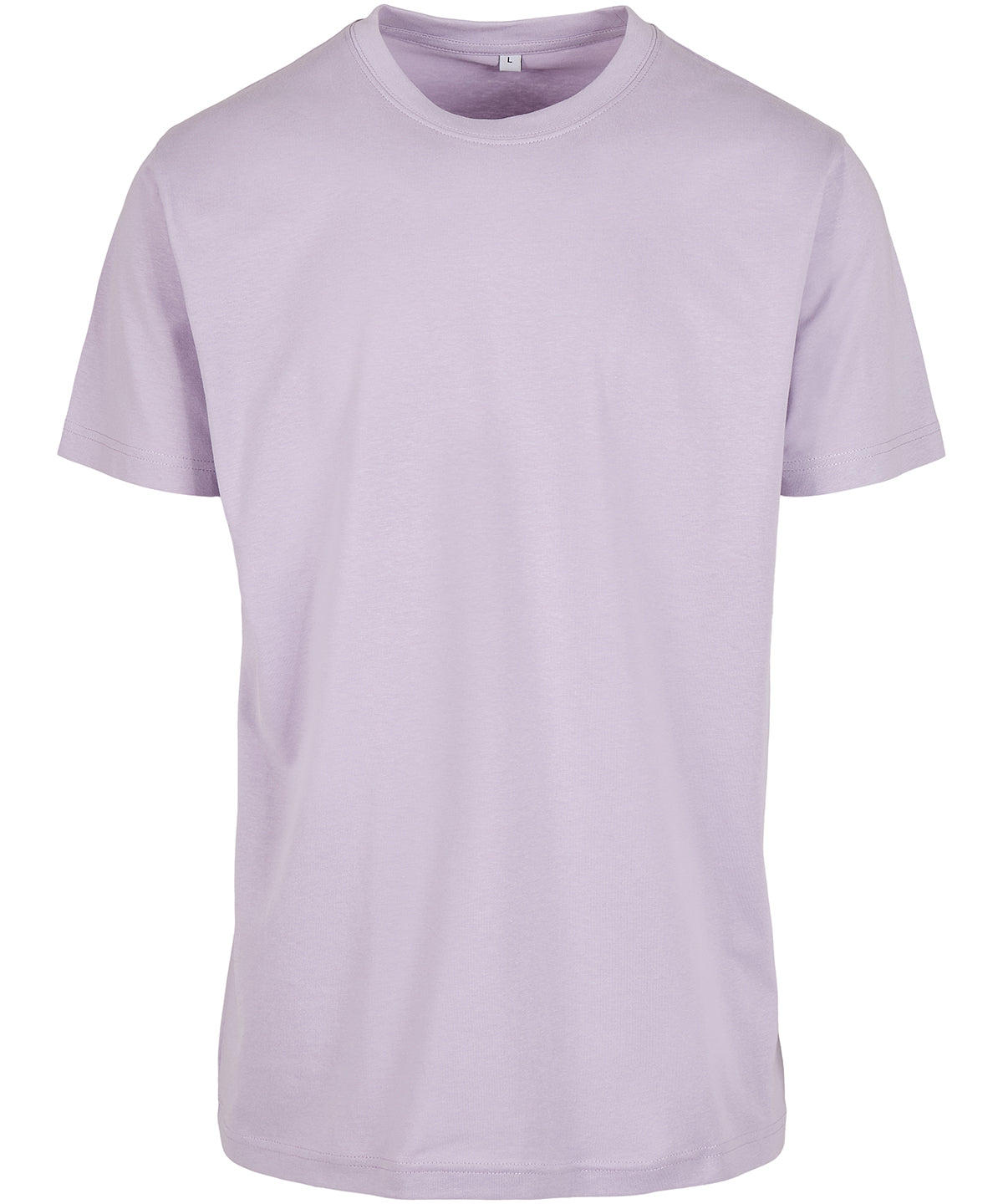 Personalised T-Shirts - Mid Purple Build Your Brand T-shirt round-neck