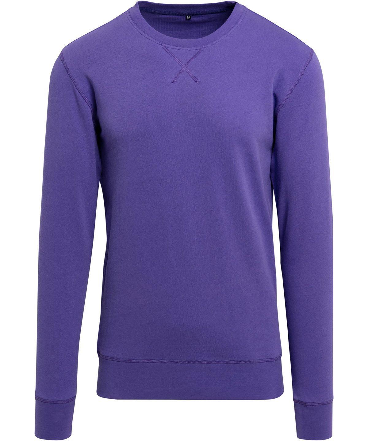 Personalised Sweatshirts - Dark Grey Build Your Brand Light crew sweatshirt