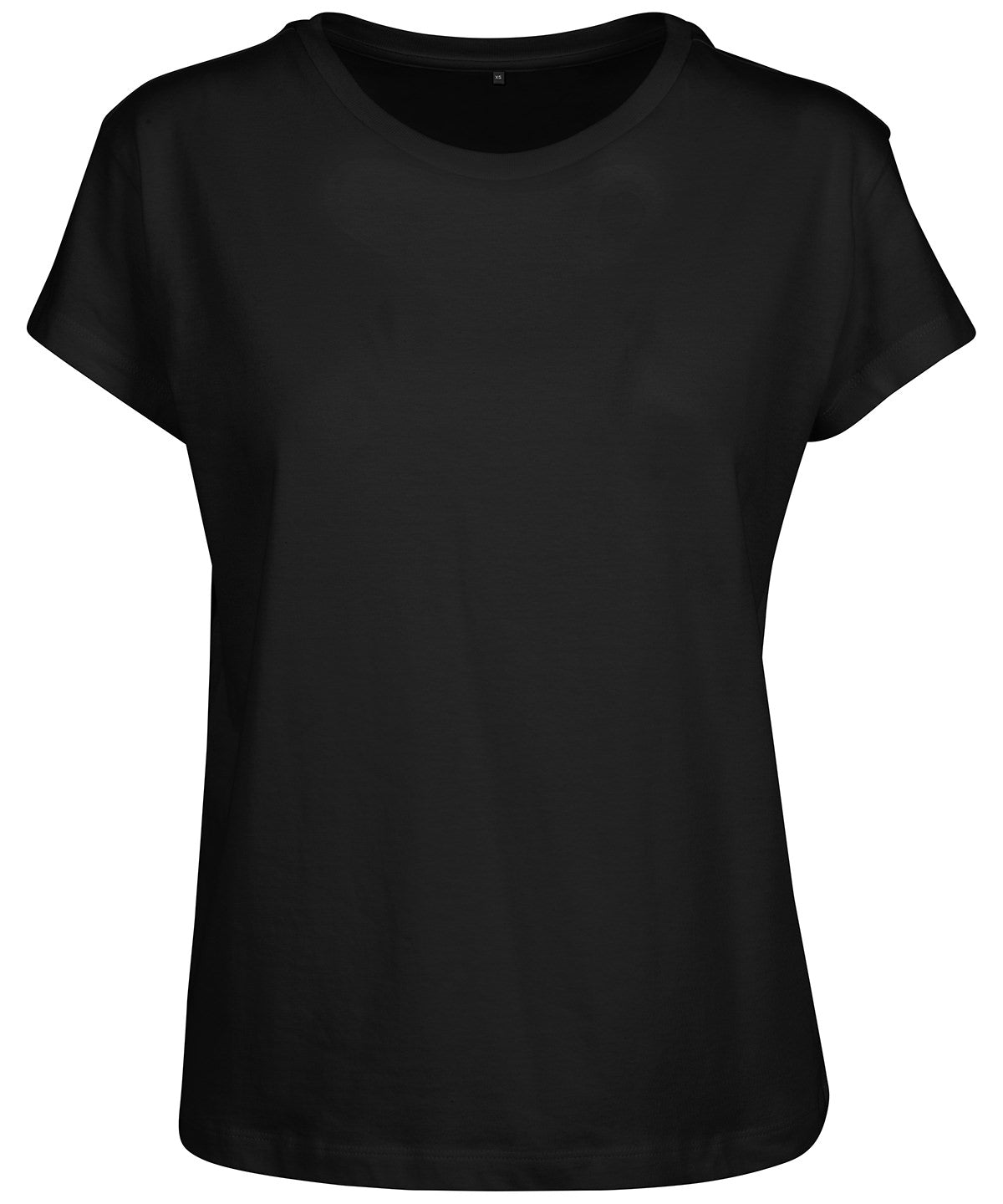 Personalised T-Shirts - Black Build Your Brand Women's box tee