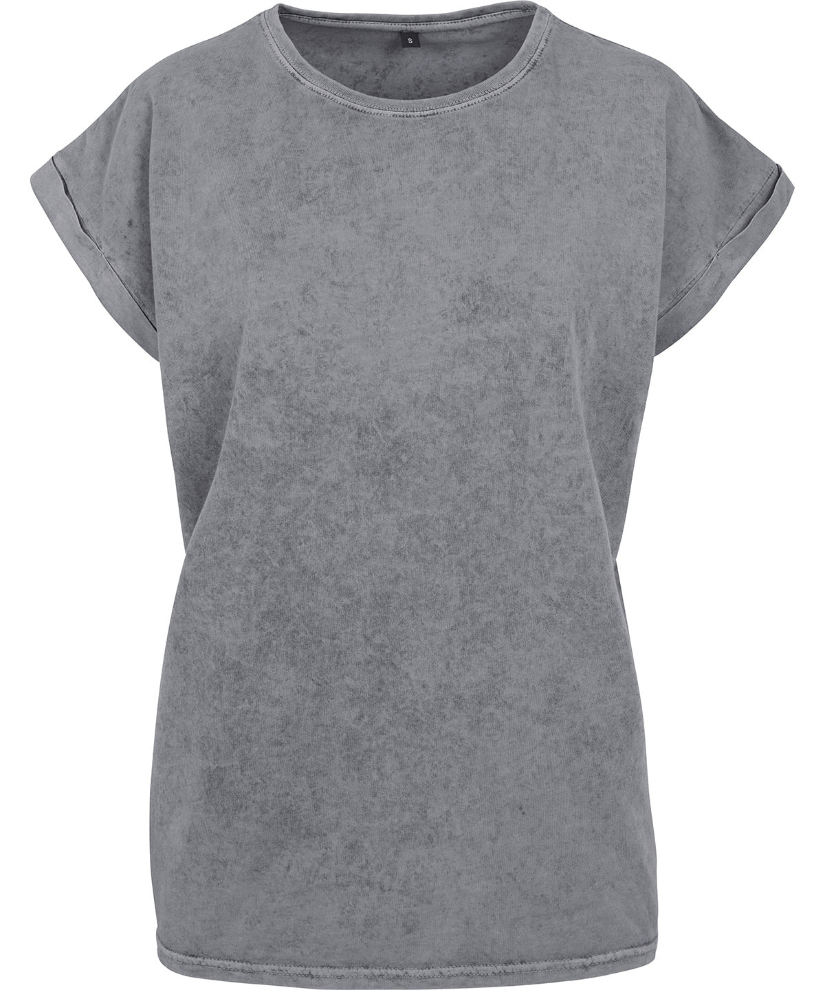 Personalised T-Shirts - Build Your Brand Women's acid washed extended shoulder tee