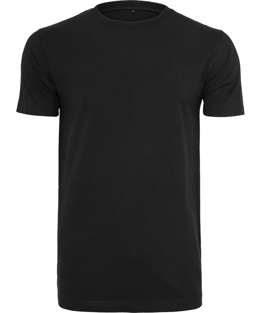 Personalised T-Shirts - Black Build Your Brand Organic t-shirt round neck