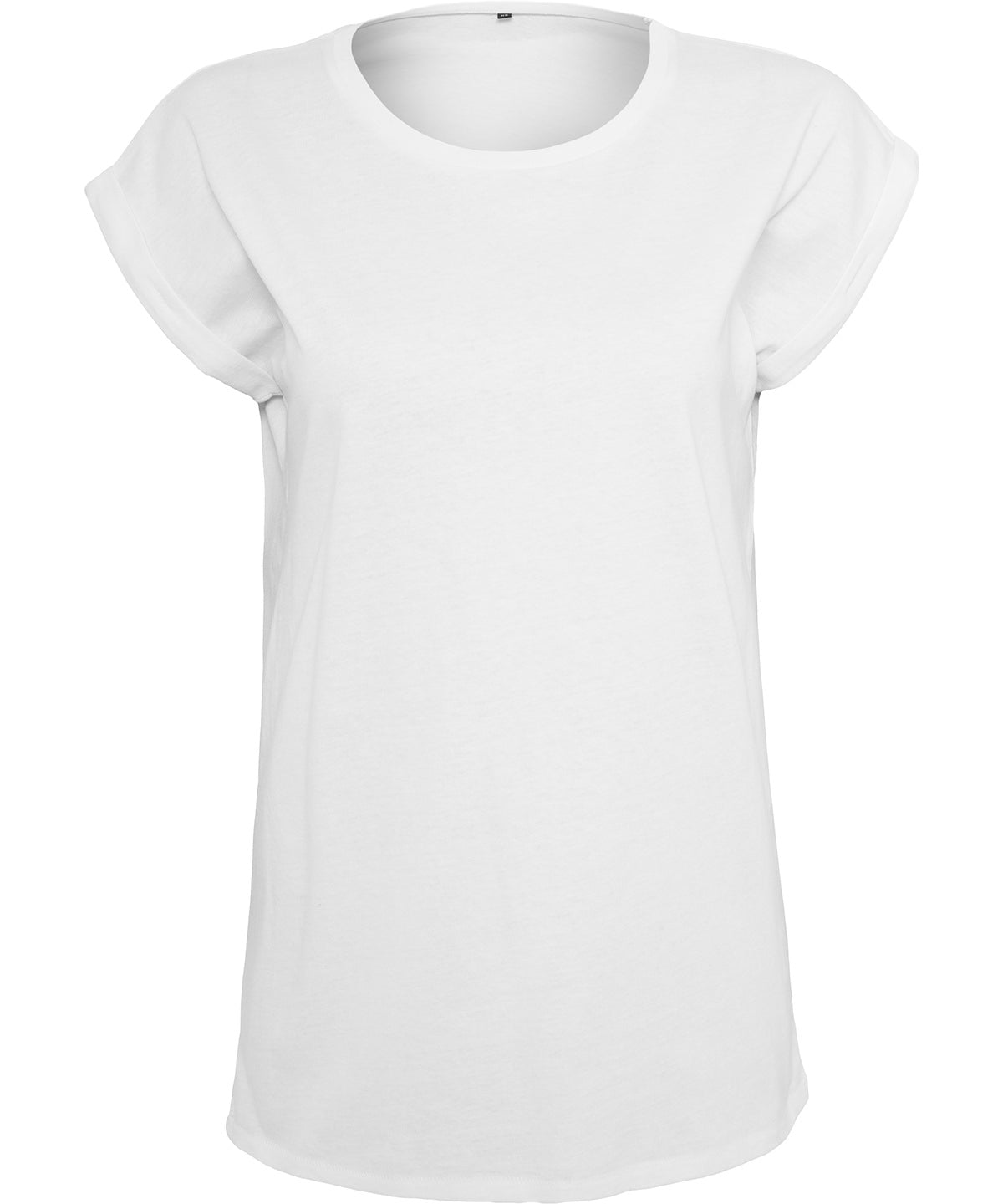 Personalised T-Shirts - Build Your Brand Women's organic extended shoulder tee