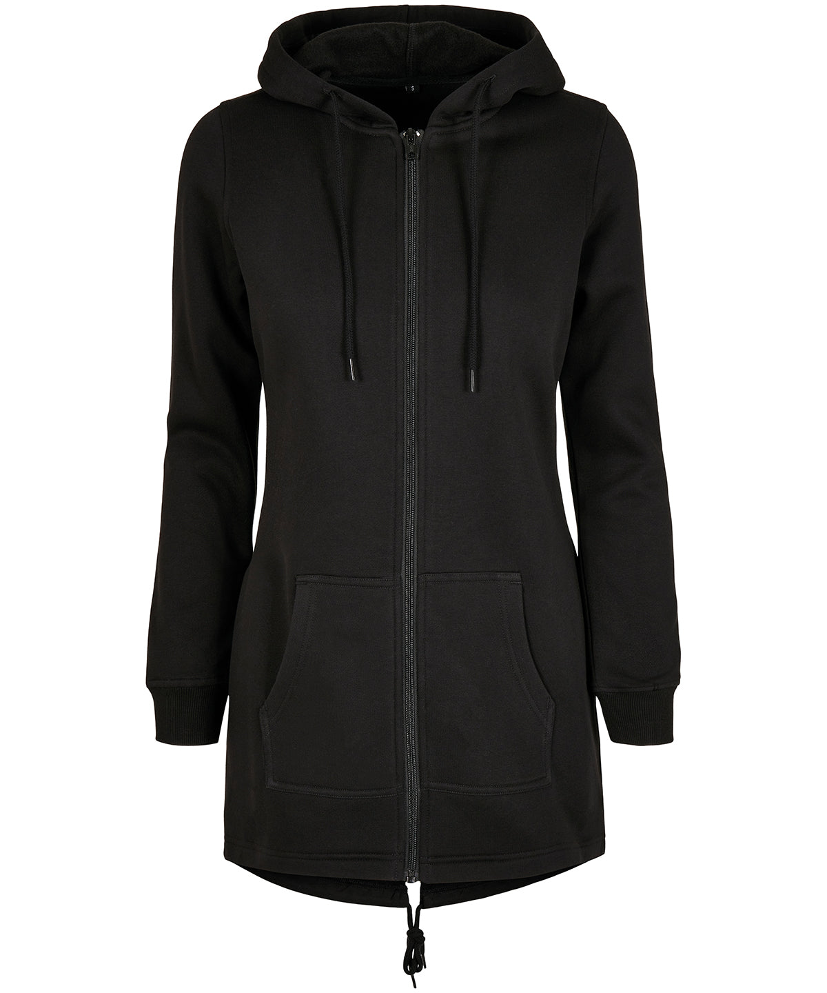 Personalised Jackets - Black Build Your Brand Women's sweat parka