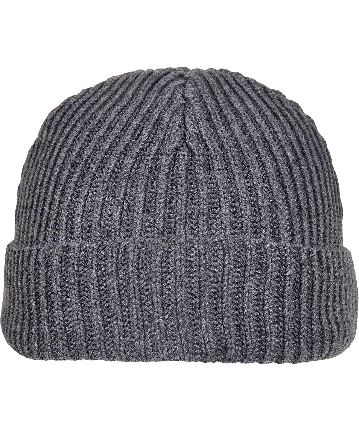 Personalised Hats - Dark Grey Build Your Brand Recycled yarn fisherman beanie