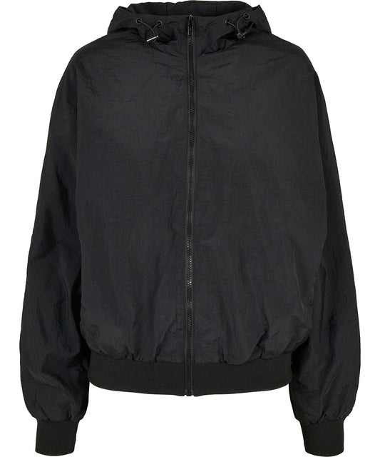 Personalised Jackets - Build Your Brand Women's crinkle batwing jacket