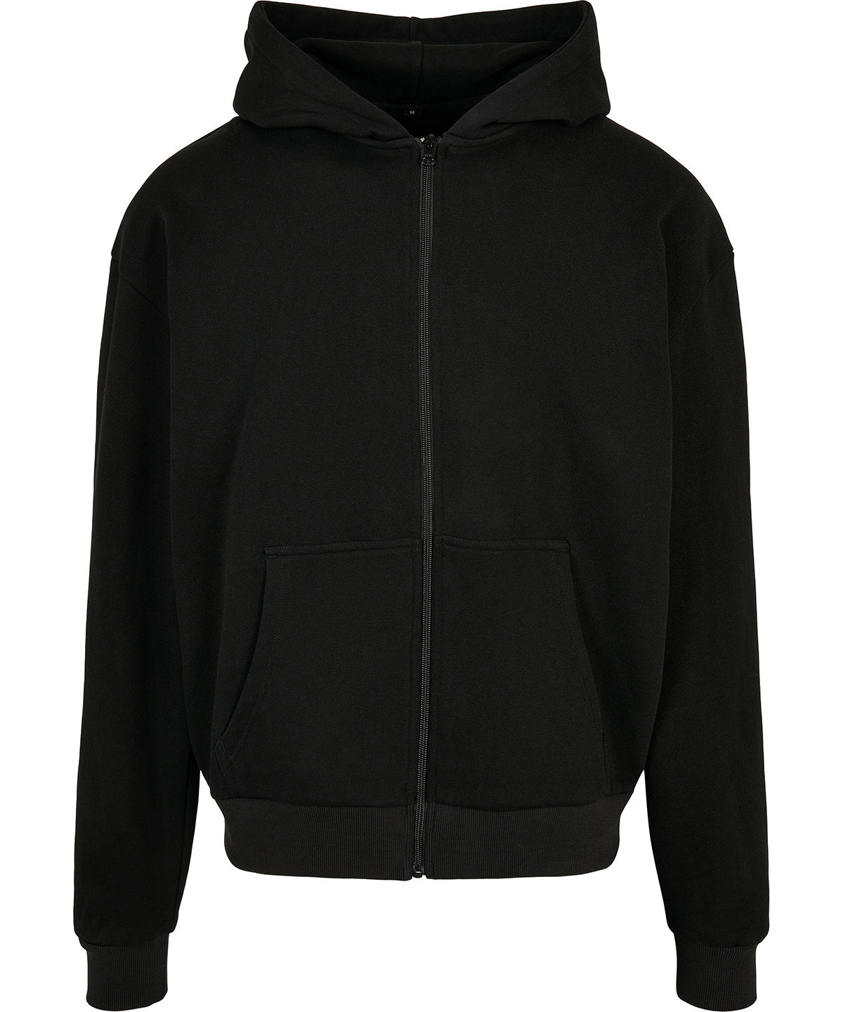 Personalised Hoodies - Black Build Your Brand Ultra heavy zip hoodie