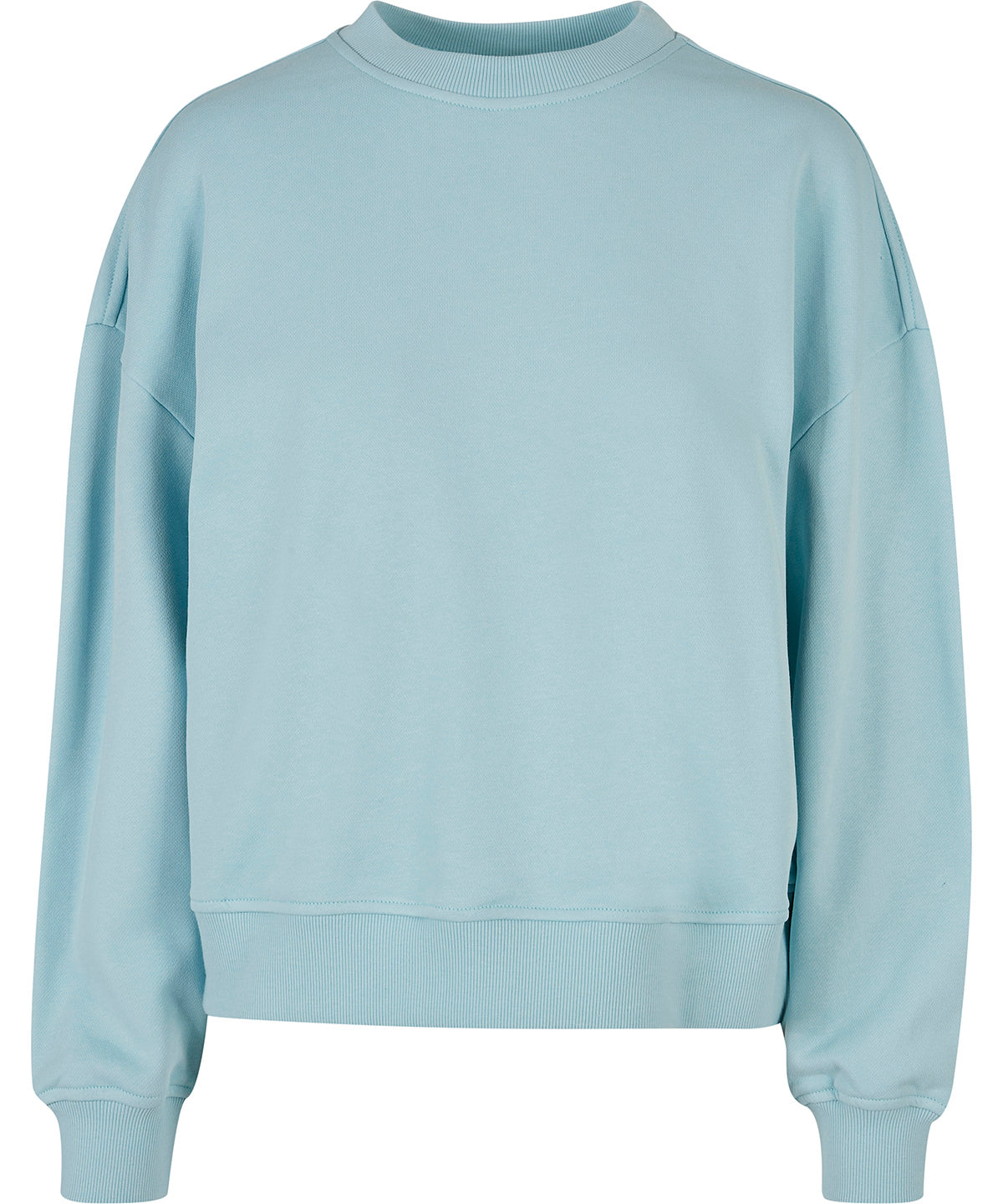 Personalised Sweatshirts - Black Build Your Brand Women’s oversized crew neck sweatshirt