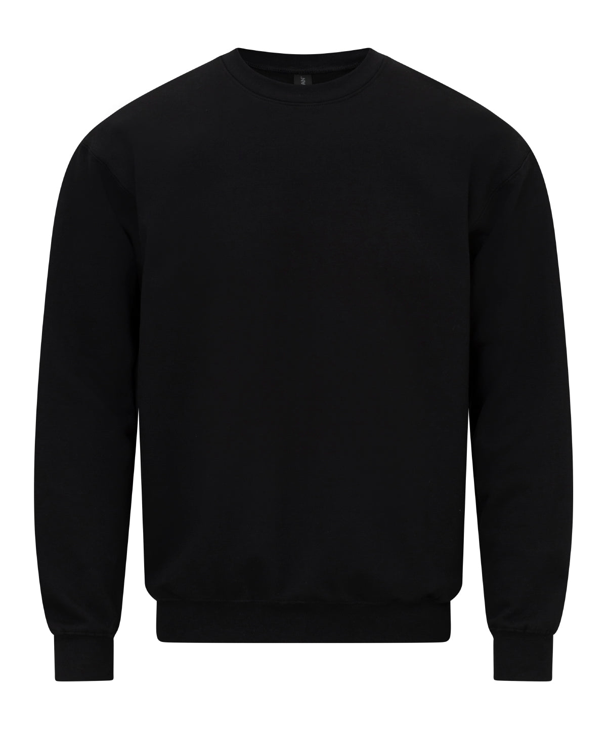 Personalised Sweatshirts - Black Gildan Softstyle™ midweight fleece adult crew neck
