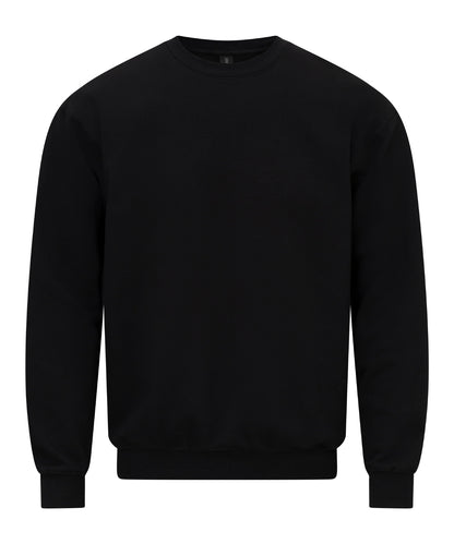 Personalised Sweatshirts - Black Gildan Softstyle™ midweight fleece adult crew neck