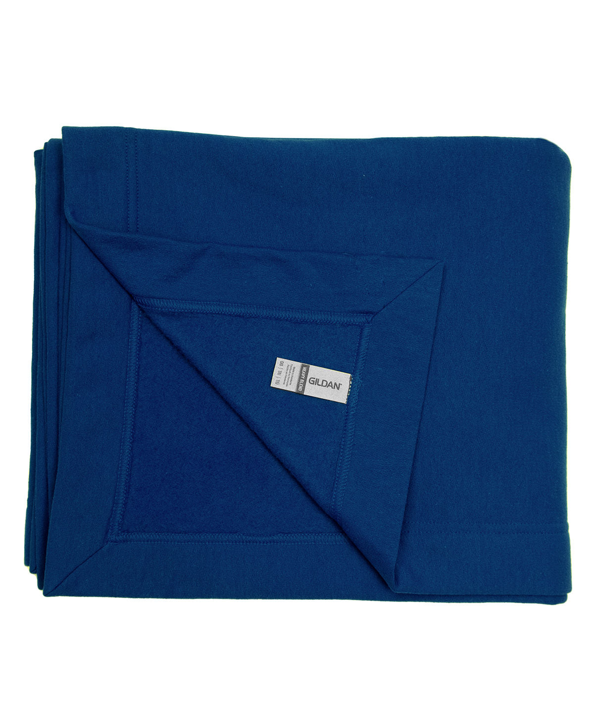 Personalised Blankets - Navy Gildan Heavy Blend™ fleece stadium blanket