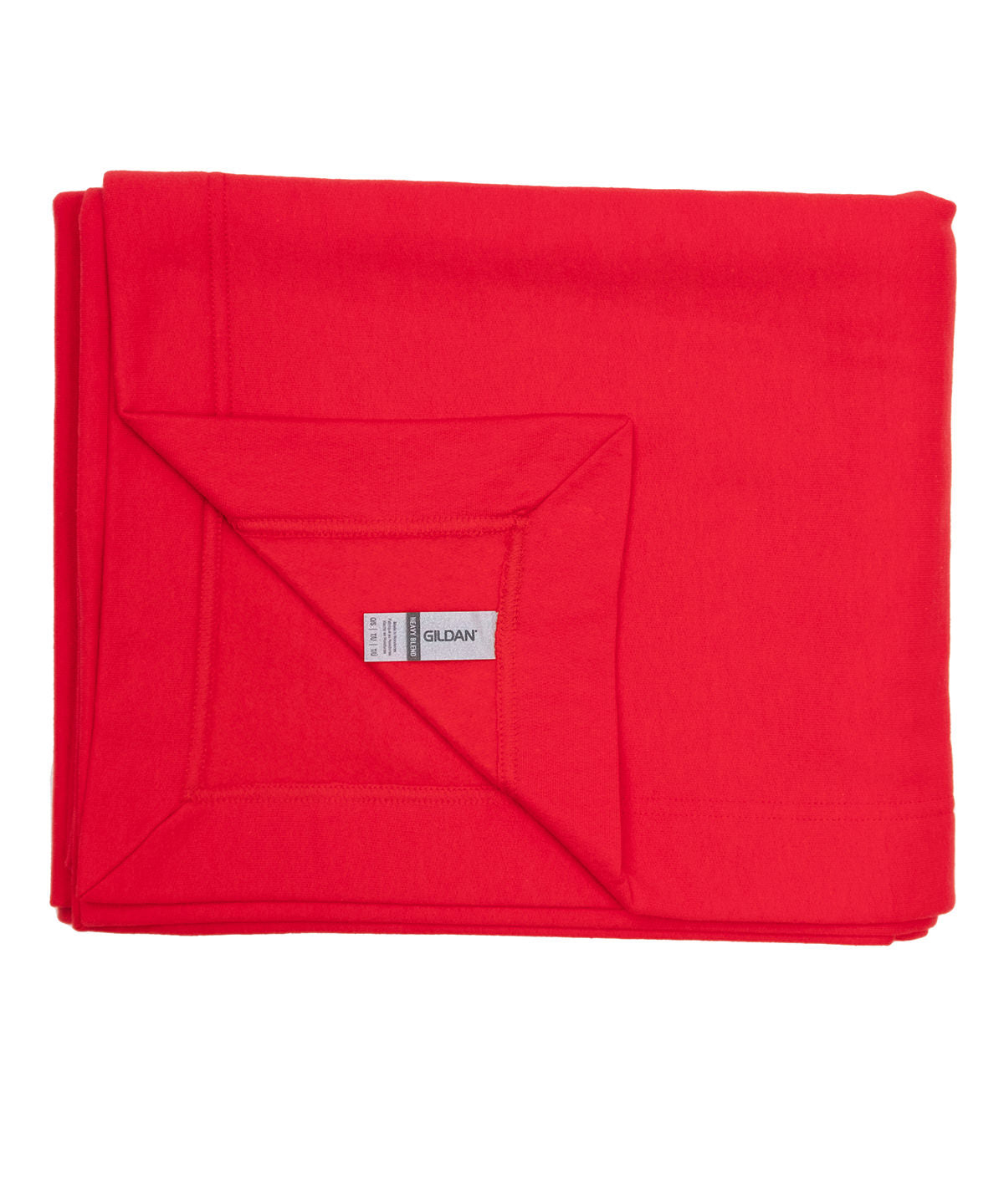 Personalised Blankets - Mid Red Gildan Heavy Blend™ fleece stadium blanket