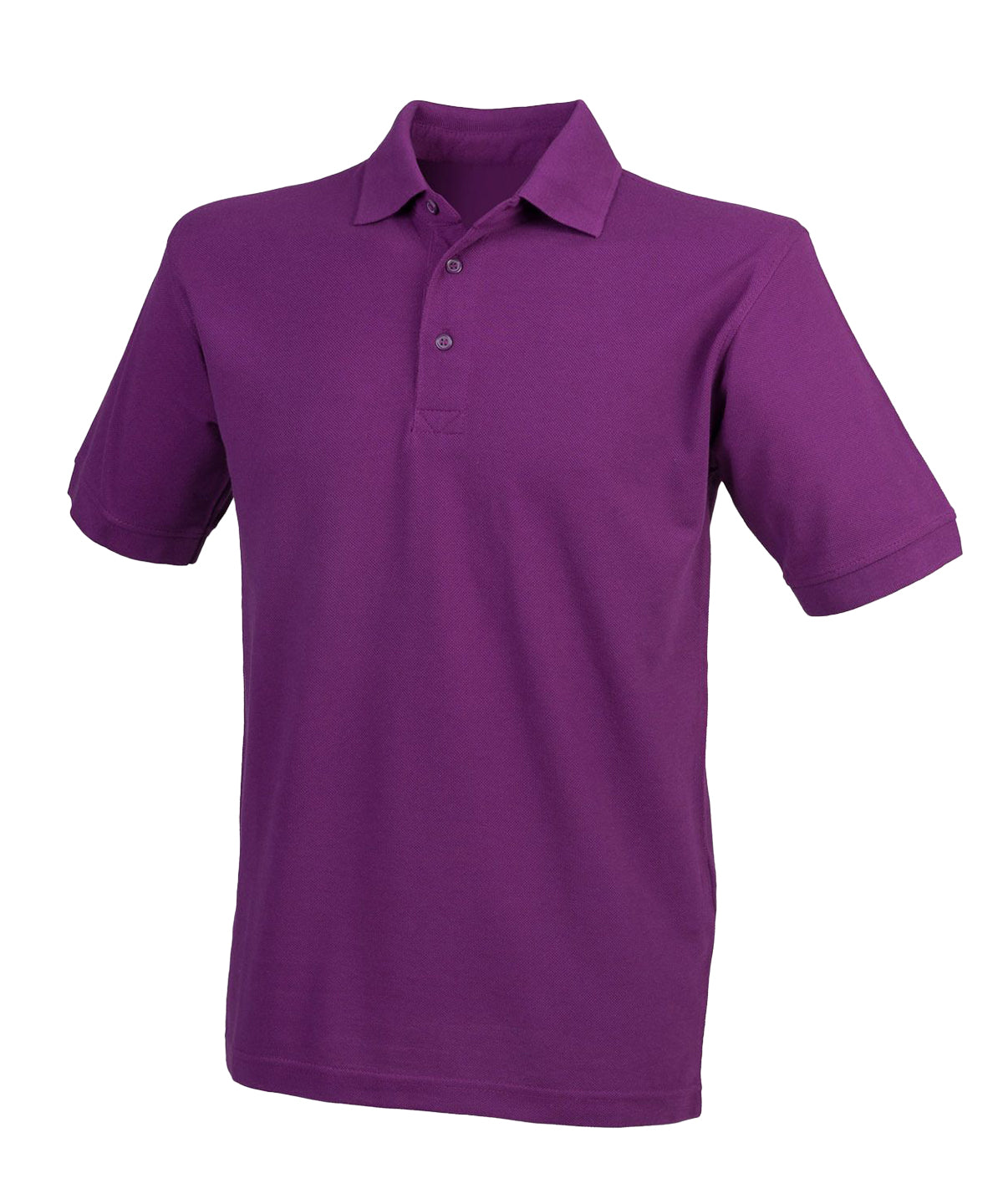 Personalised Polo Shirts - Lime Henbury 65/35 Classic piqué polo shirt