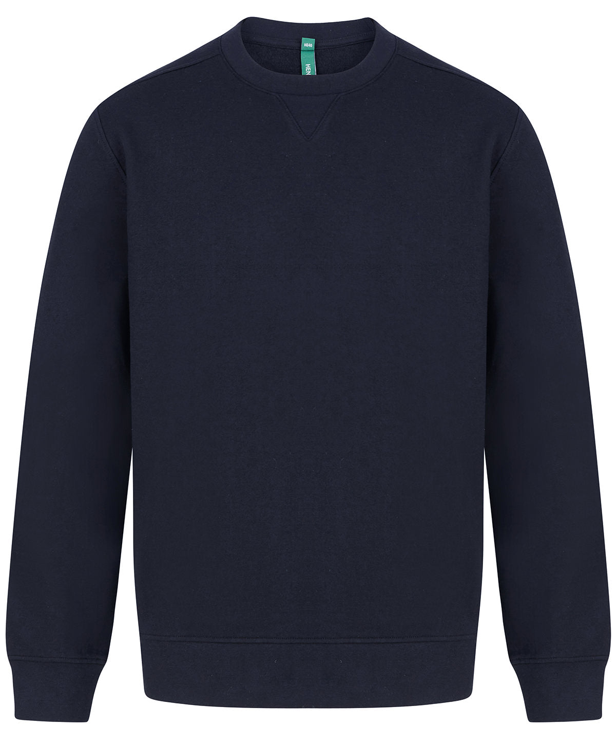 Personalised Sweatshirts - Black Henbury Unisex sustainable sweatshirt