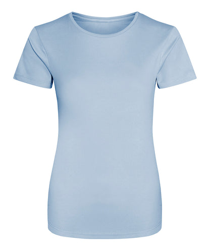 Personalised T-Shirts - Sky Blue AWDis Just Cool Women's cool T