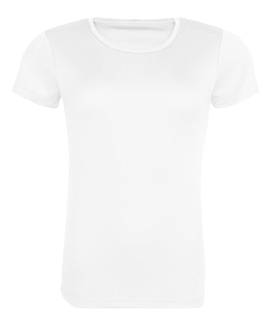 Personalised T-Shirts - White AWDis Just Cool Women's recycled cool T