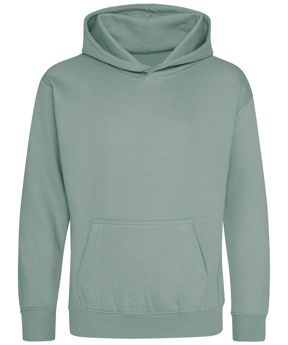 Personalised Hoodies - Heather Grey AWDis Just Hoods Kids hoodie
