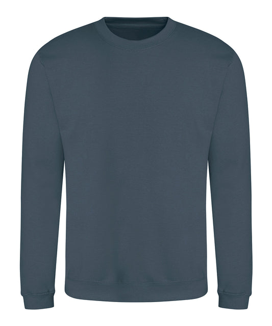 Personalised Sweatshirts - Black AWDis Just Hoods AWDis sweatshirt