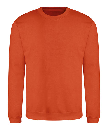 Personalised Sweatshirts - Mid Orange AWDis Just Hoods AWDis sweatshirt
