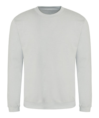 Personalised Sweatshirts - Light Grey AWDis Just Hoods AWDis sweatshirt