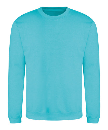 Personalised Sweatshirts - Turquoise AWDis Just Hoods AWDis sweatshirt.